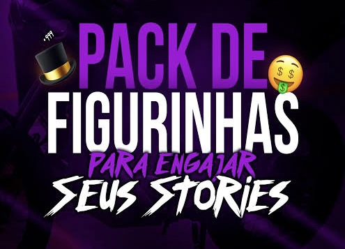 Pack figurinhas pro insta