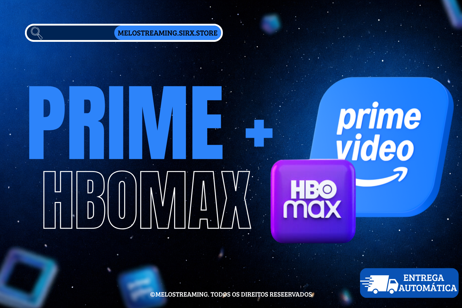 Prime vídeo + Hbomax